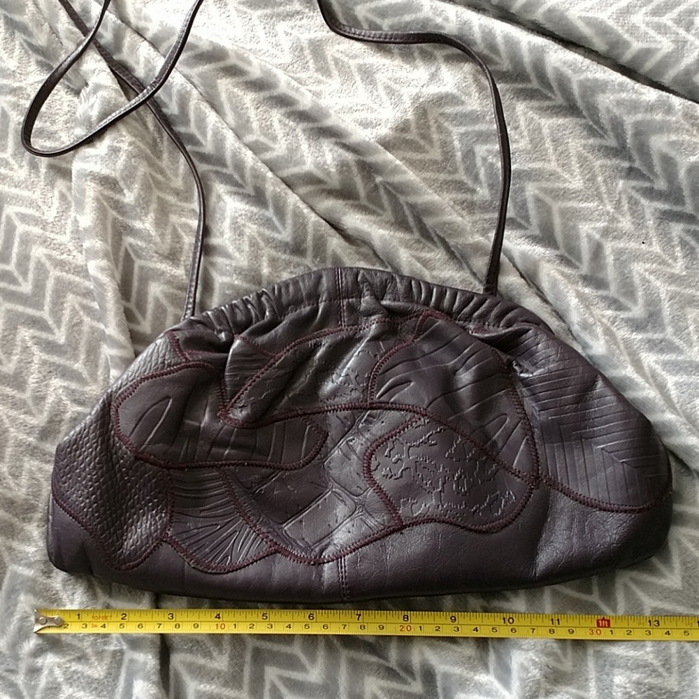 Leather clutch
